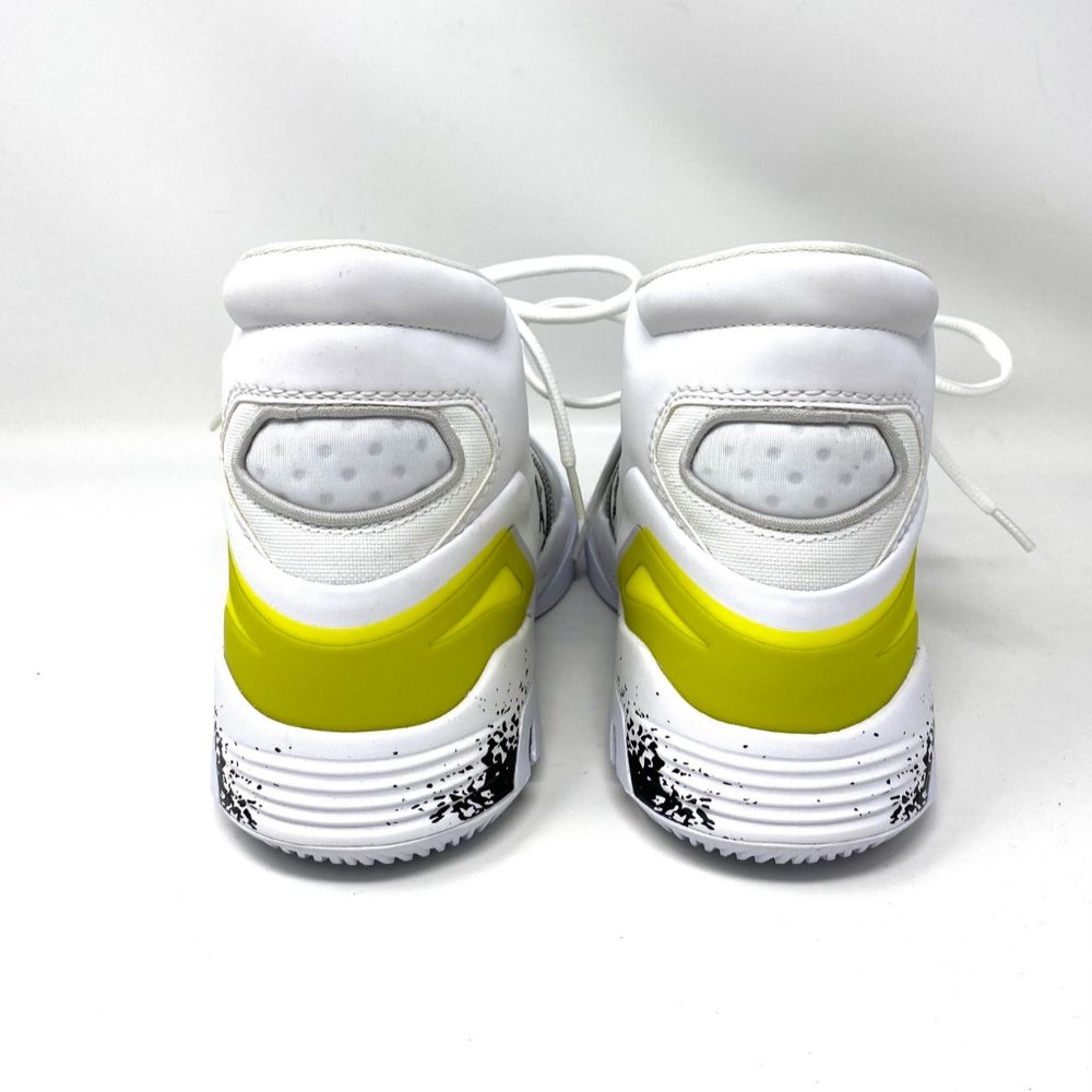 💖MEGA SALE💖Converse Men's 169512C G4 White Black Lemon Venom Mesh Leather - Picture 6 of 8